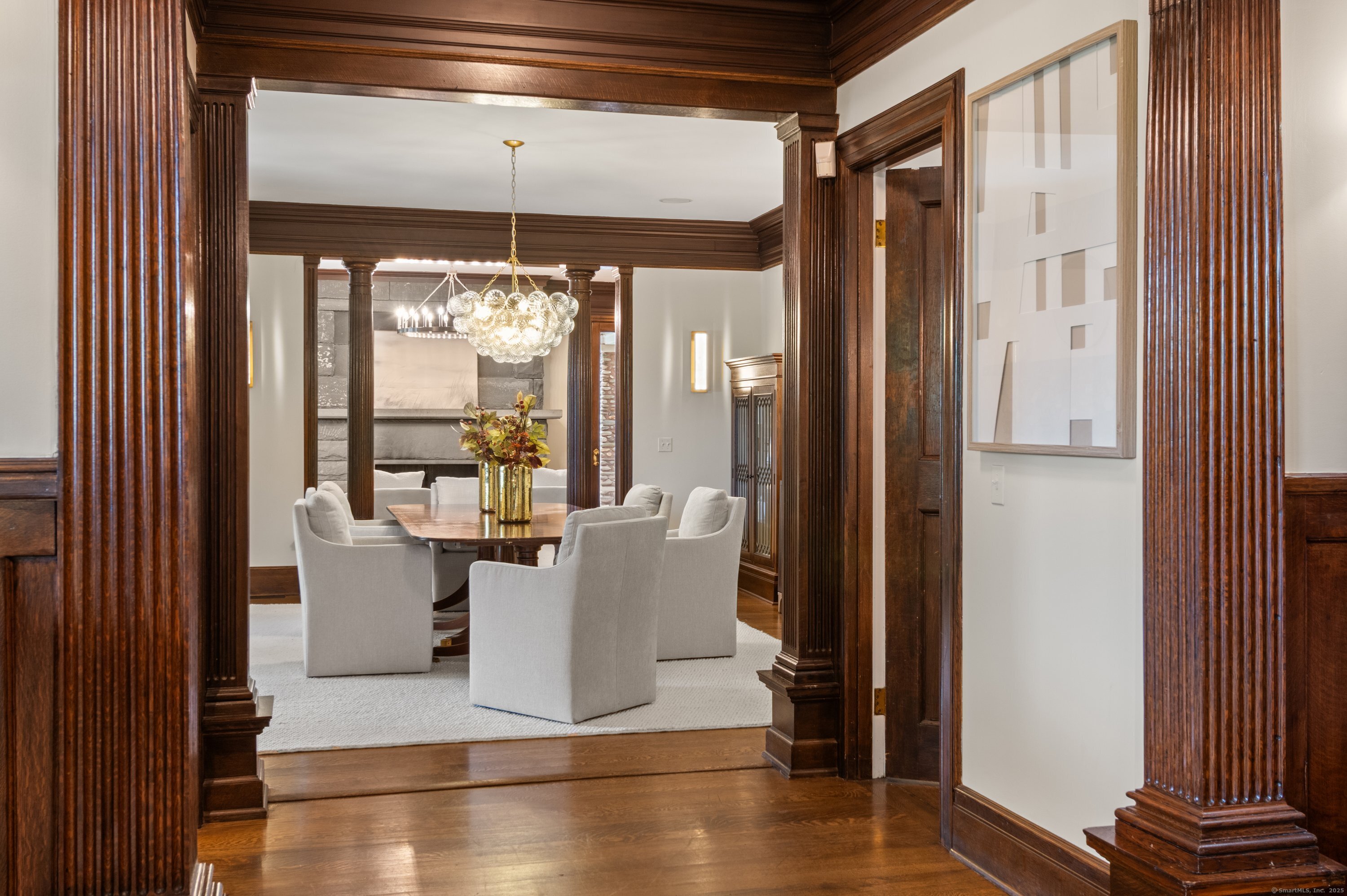a view of living room with furniture and windows