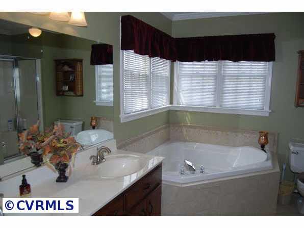13700 Laurel Spring Road Chester, VA 23831 - Photo 6 of 10 Other - Luxury master bath w/dual sinks, jetted tub & separate shower stall