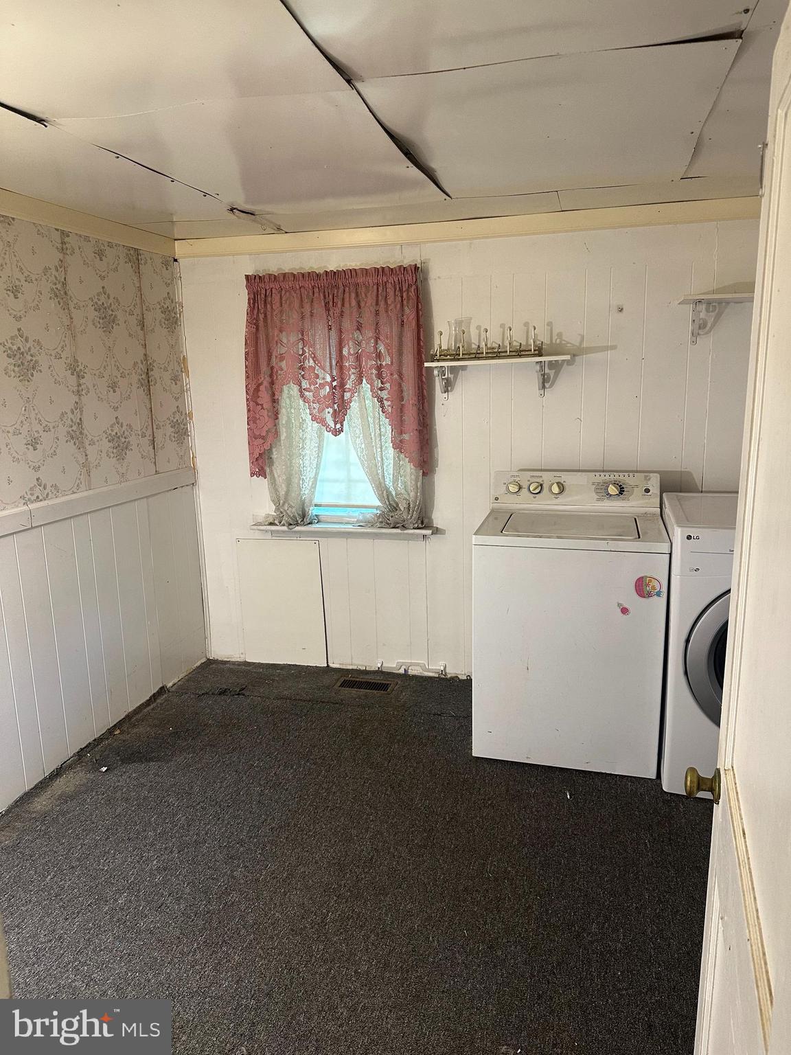 1516 Fairview Avenue Langhorne, PA 19047 - Photo 13 of 26 a view of storage and utility room with washer and dryer