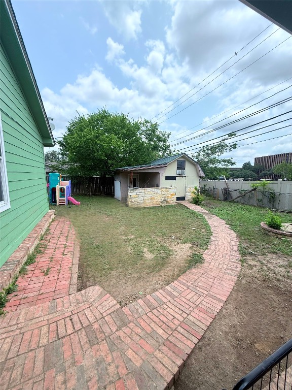7707 Eastcrest Drive, Unit B Austin, TX 78752 - Photo 11 of 11 a view of outdoor space yard deck and patio