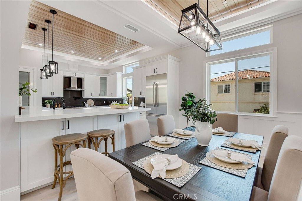 1725 Clark Lane Redondo Beach, CA 90278 - Photo 18 of 47 a view of kitchen dining table and chairs