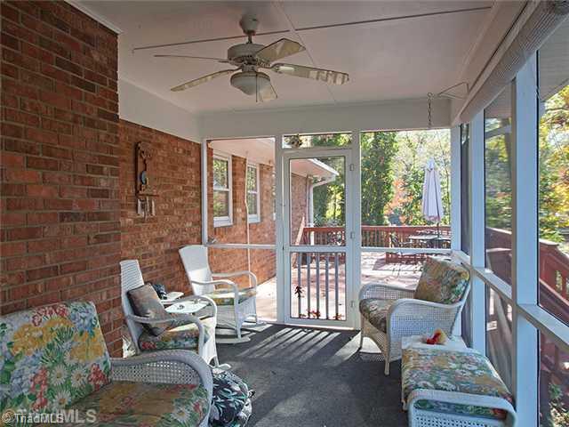6927 Maynard Road Summerfield, NC 27358 - Photo 12 of 16 Screened Porch.