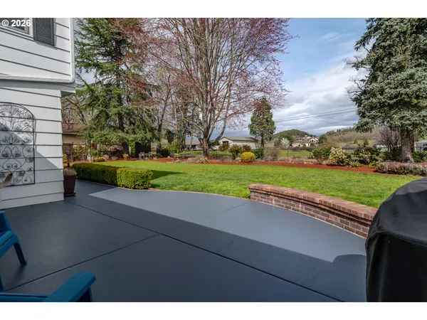 a view of outdoor space and yard