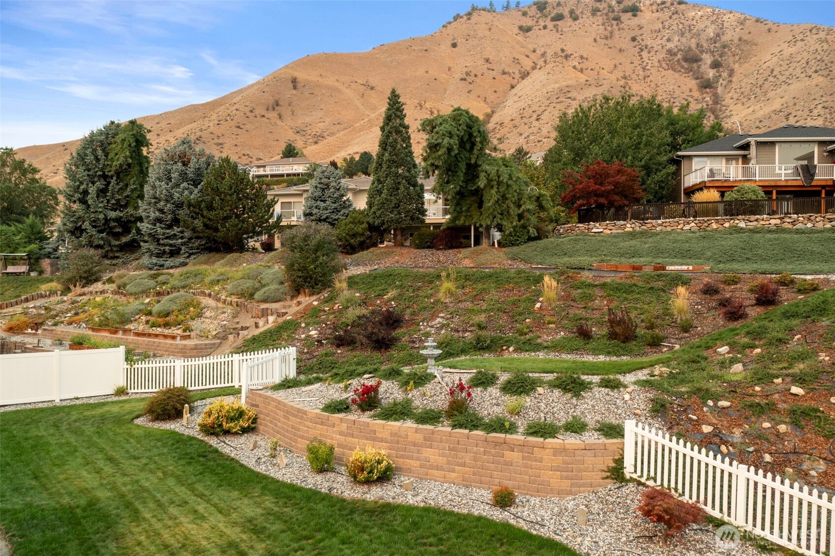 2012 Linville Drive Wenatchee, WA 98801 - Photo 33 of 40 a view of a garden with an outdoor space
