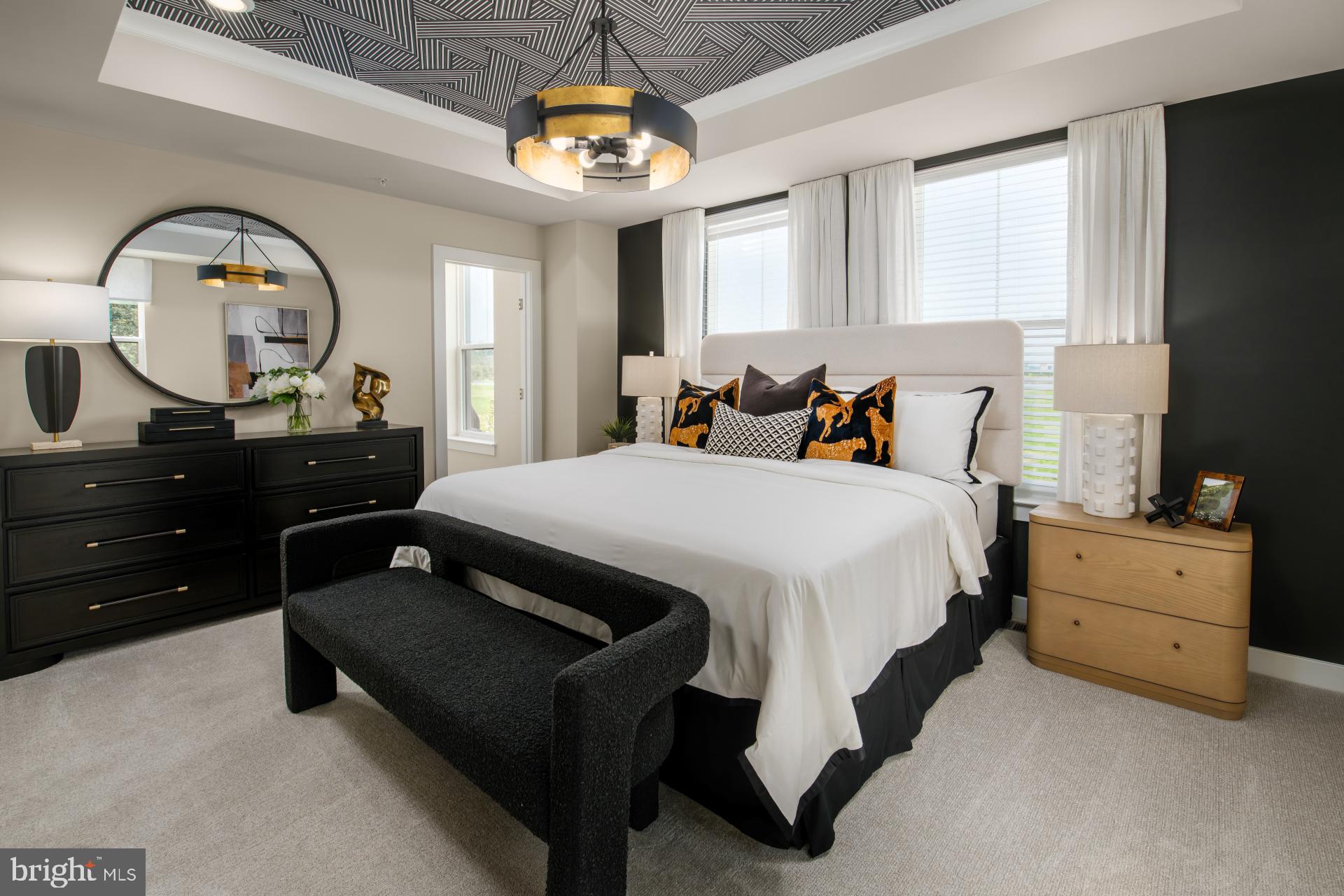 39 Strabane Terrace Ashburn, VA 20147 - Photo 7 of 15 a bed room with a bed and a dresser