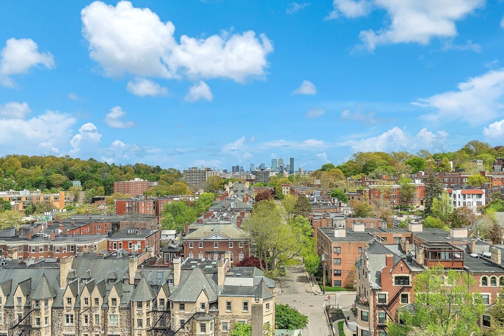 1731 Beacon Street, Unit 1515 Brookline, MA 02445 - Photo 29 of 40 a view of a city with lot of buildings
