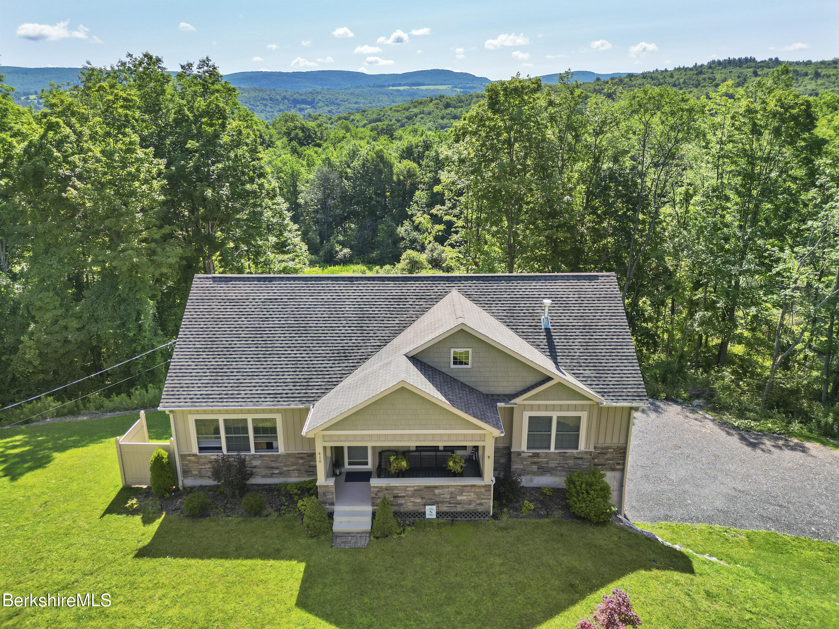 410 W Road Adams, MA 01220 - Photo 49 of 49 1 Aerial View