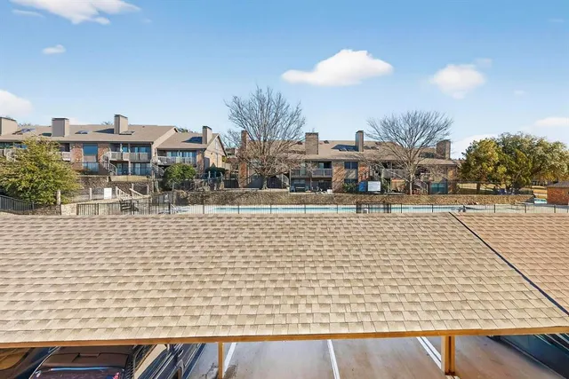 a terrace with sitting area