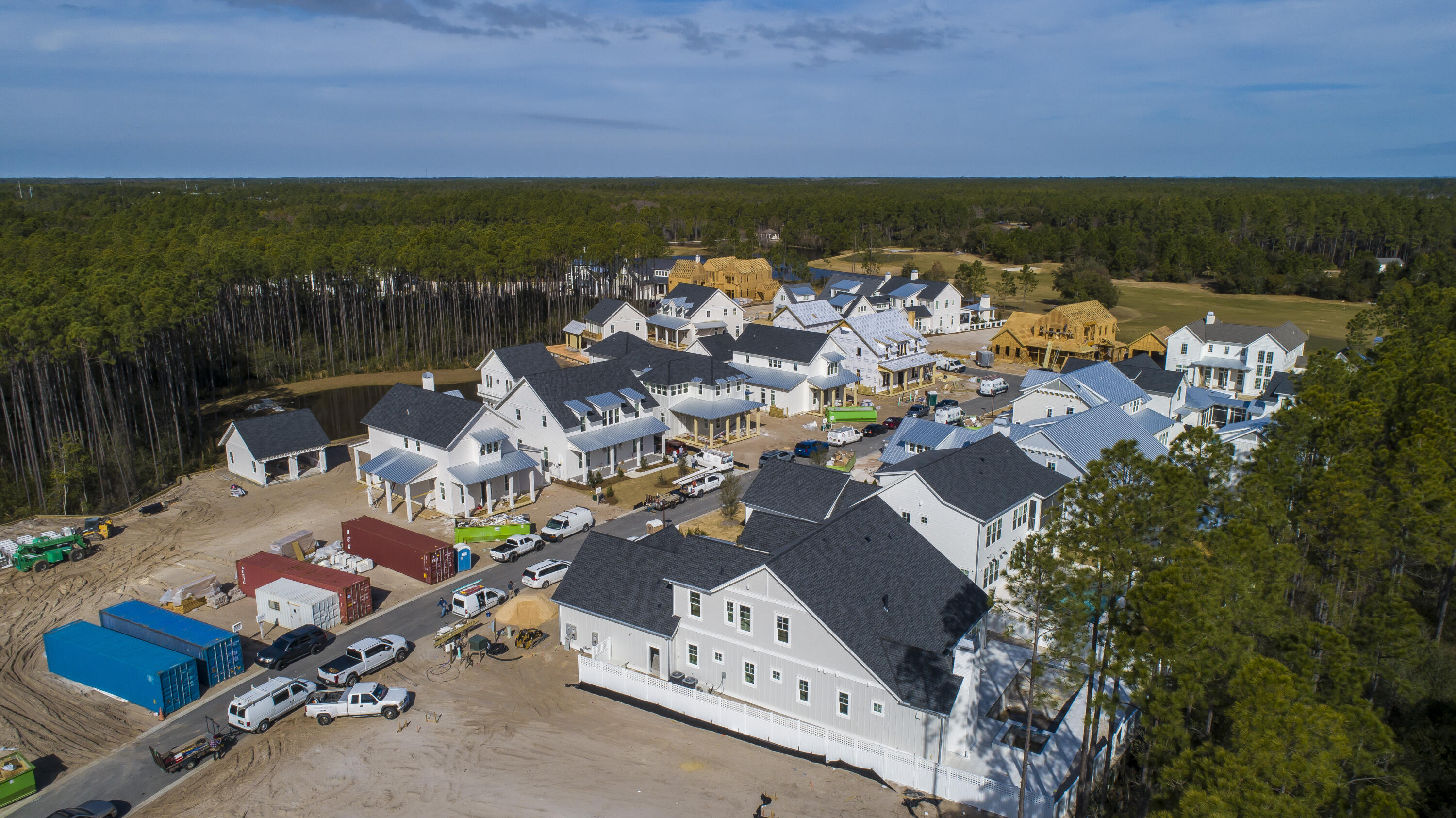 333 Pollard Cove, Unit LOT 96 Watersound, FL 32461 - Photo 21 of 37 an aerial view of a building with outdoor space