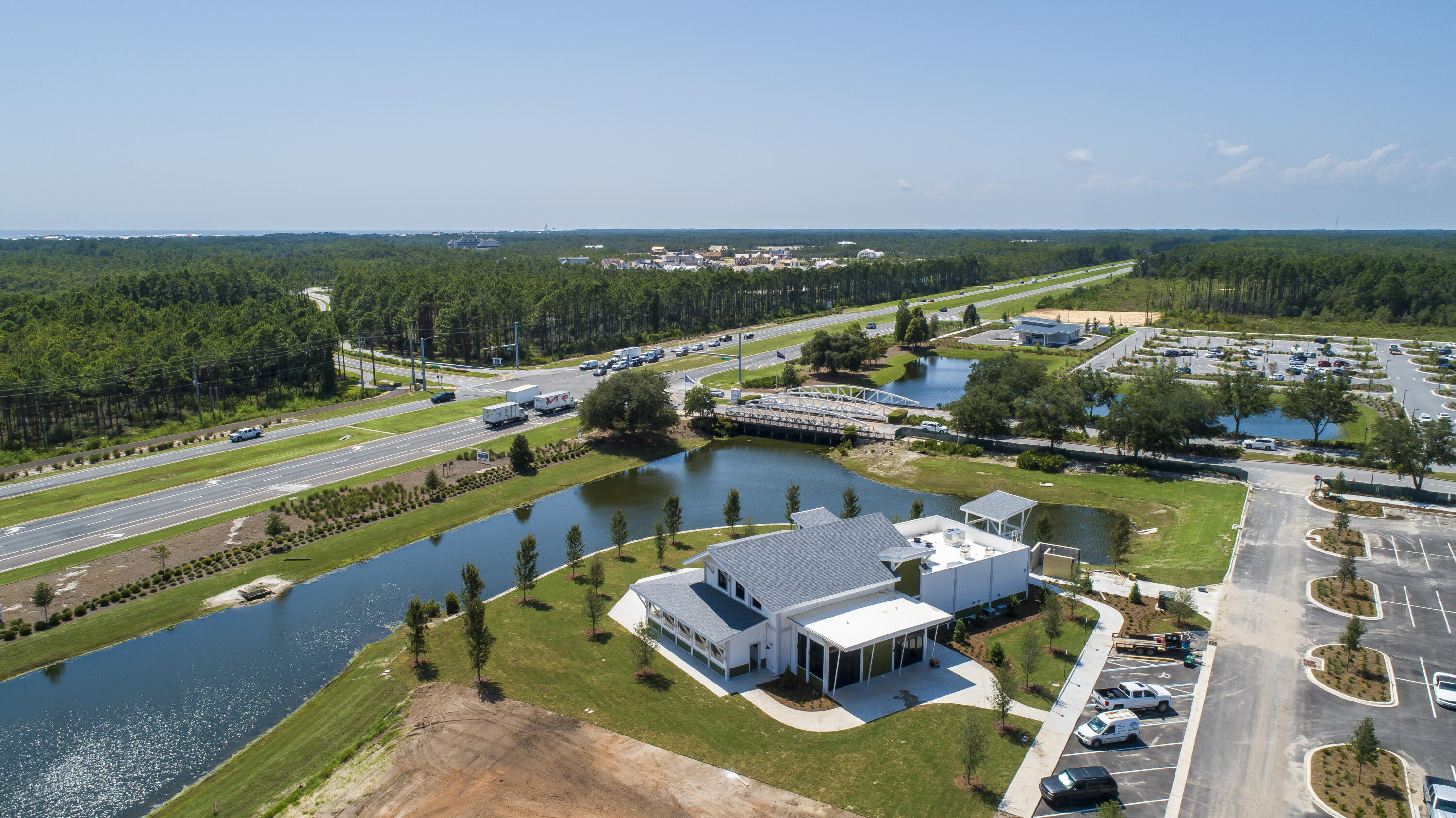 333 Pollard Cove, Unit LOT 96 Watersound, FL 32461 - Photo 36 of 37 a view of a lake with a city view