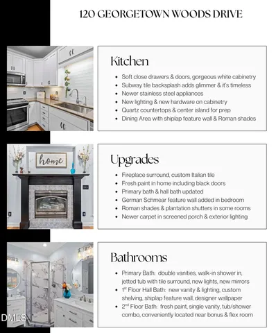 $600,000 | 120 Georgetown Woods Drive, Youngsville, NC 27596