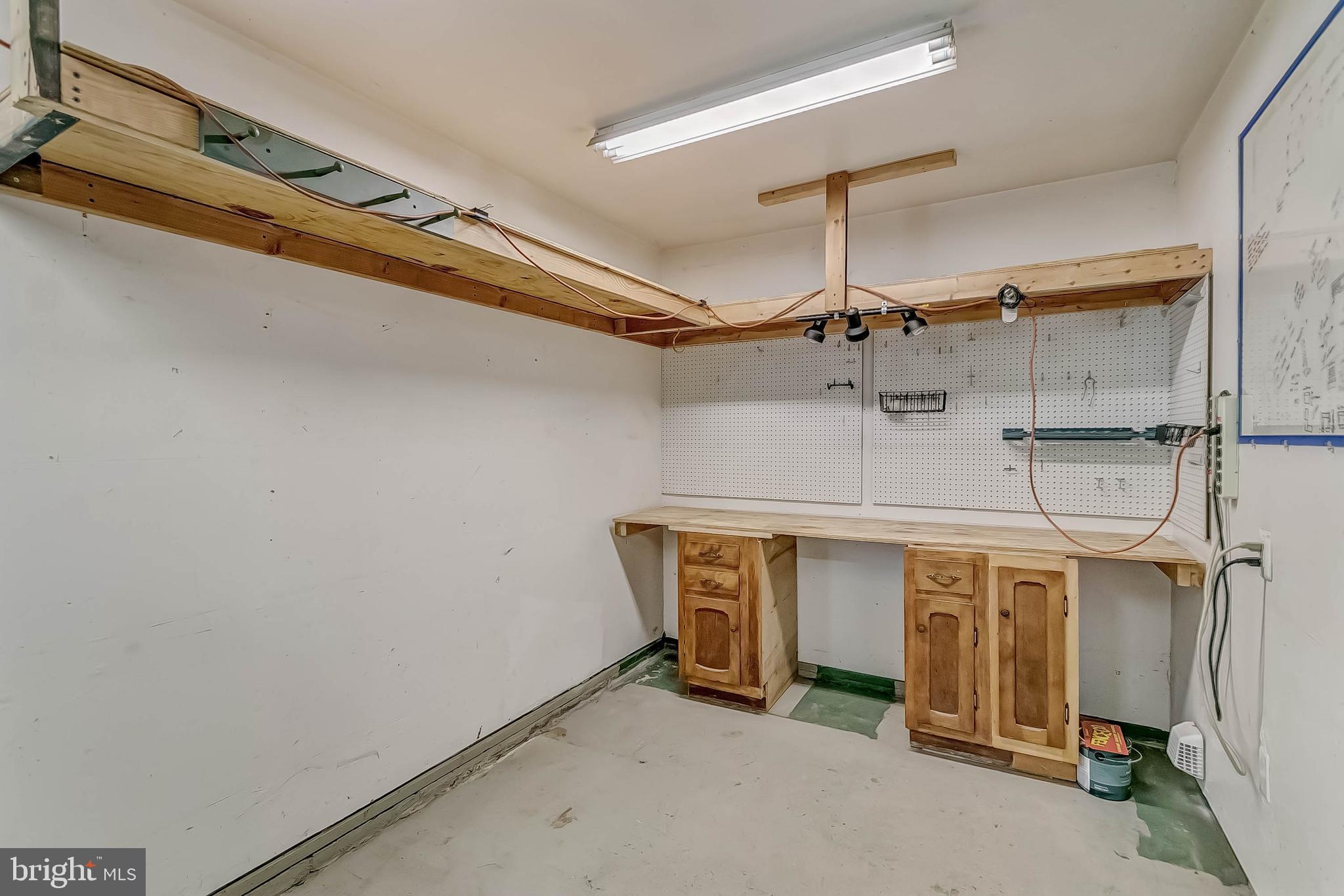 2908 Bluff Point Lane Silver Spring, MD 20906 - Photo 55 of 63 Workshop area in garage