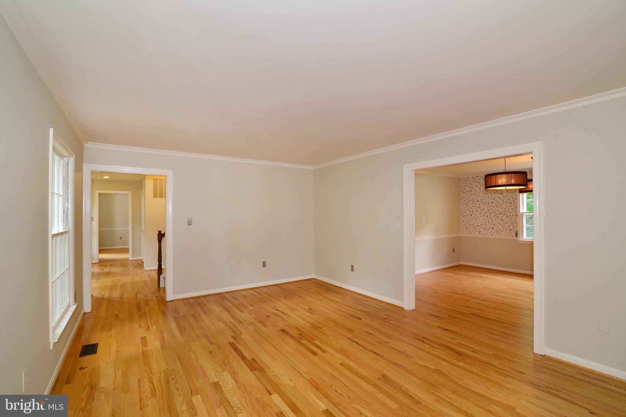 11480 Bingham Terrace Reston, VA 20191 - Photo 10 of 48 Living Room opens to Foyer and Dining Room.