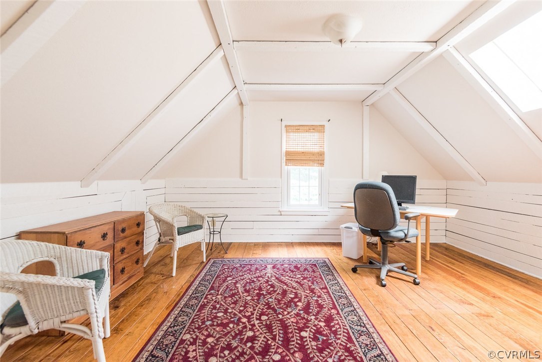 13224 Queensgate Road Midlothian, VA 23114 - Photo 24 of 32 a reading room with wooden floor and furniture