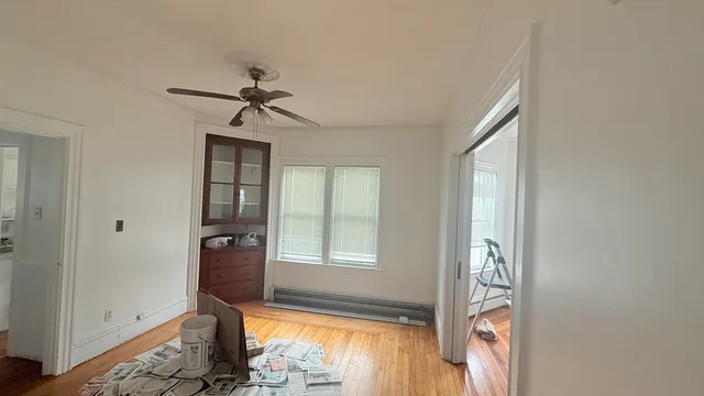 a very nice looking room with a dining table