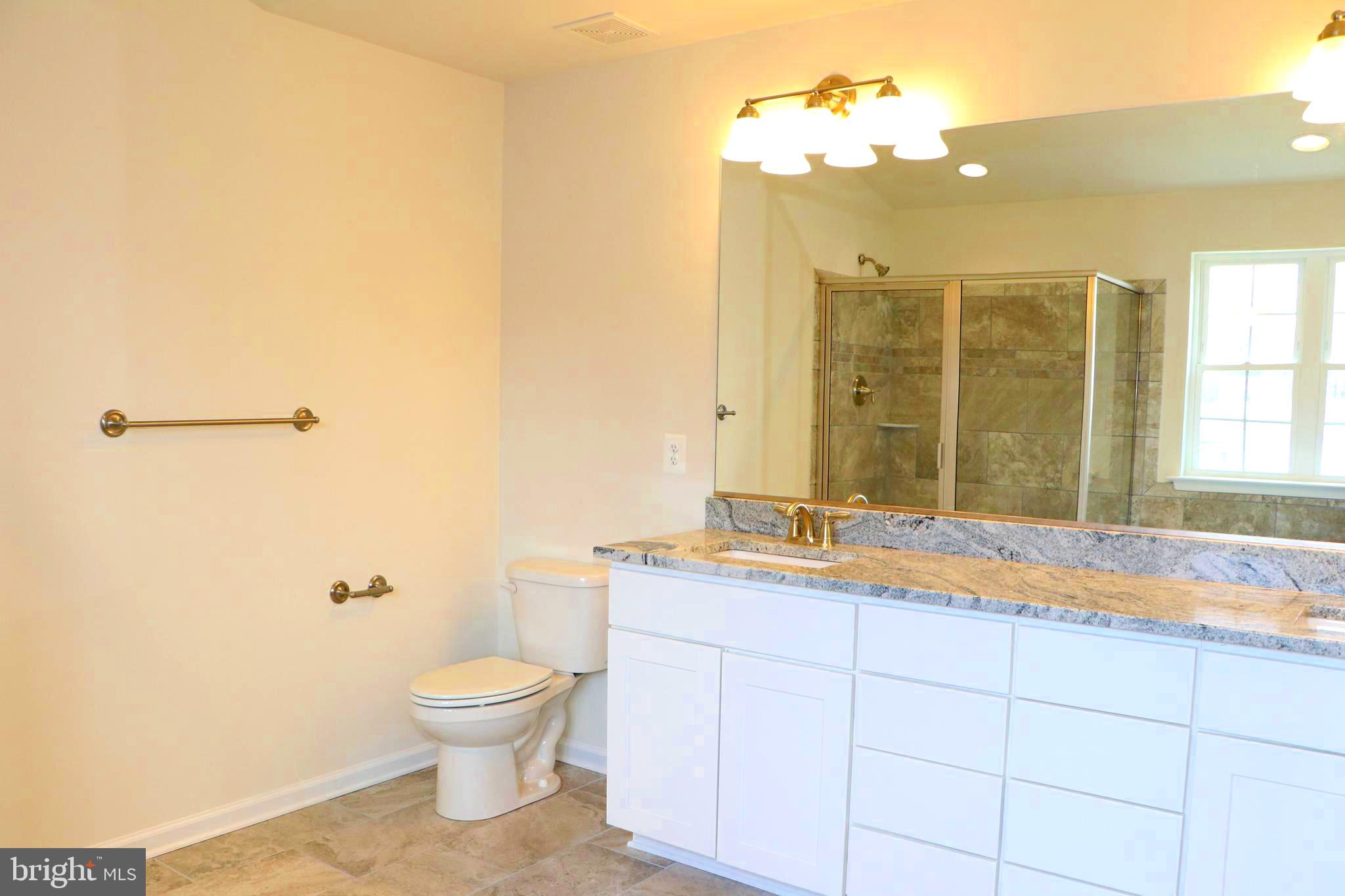 8008 Quarterfield Road Severn, MD 21144 - Photo 20 of 32 MASTER BATH ROOM GRANITE , DUAL SINK