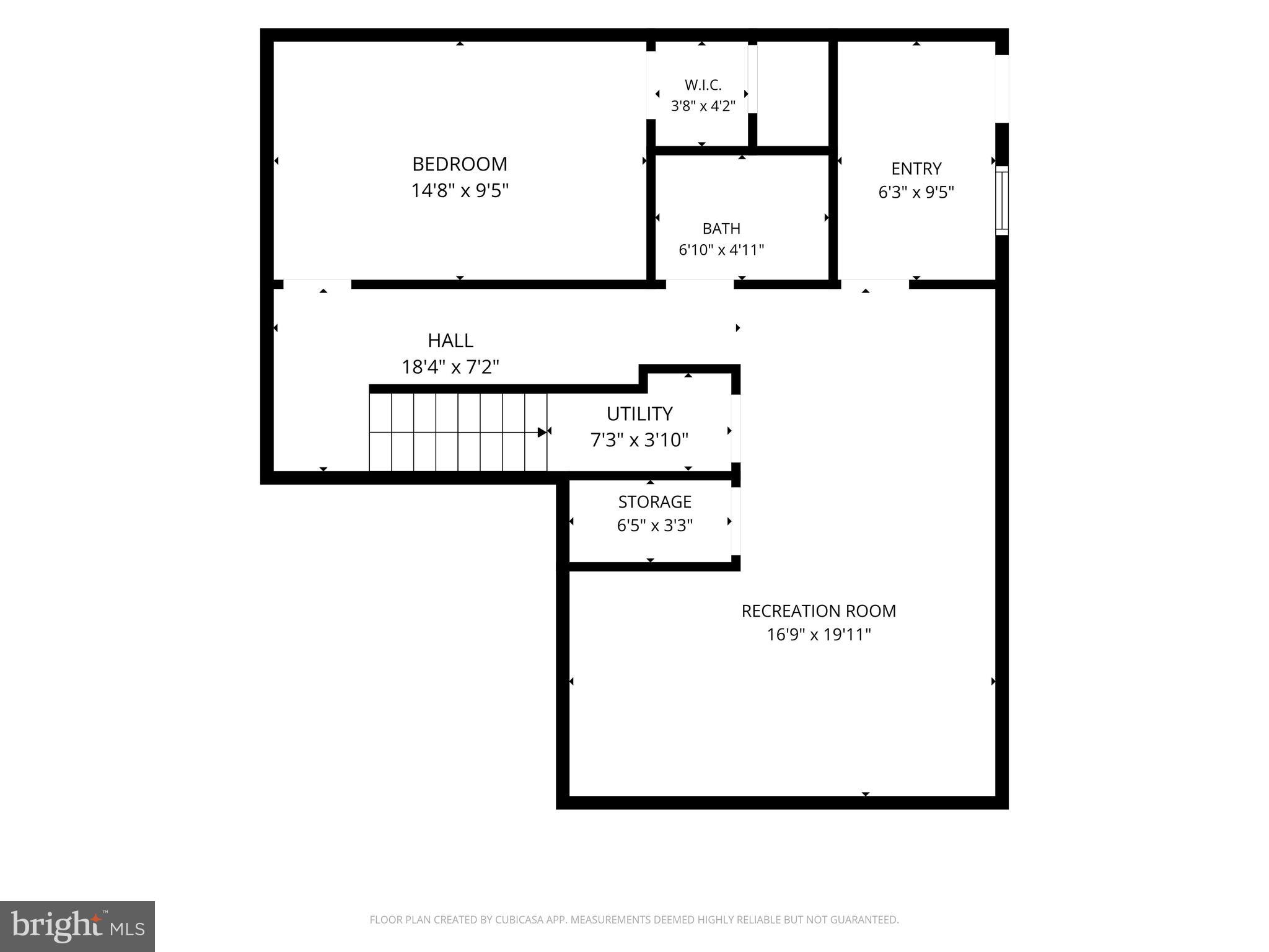 102 Rutledge Court North Wales, PA 19454 - Photo 29 of 30 Basement Floor Plan