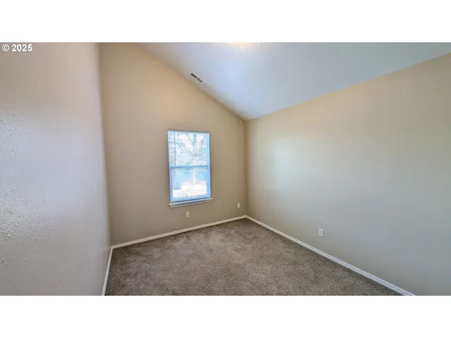 a open hall with a window