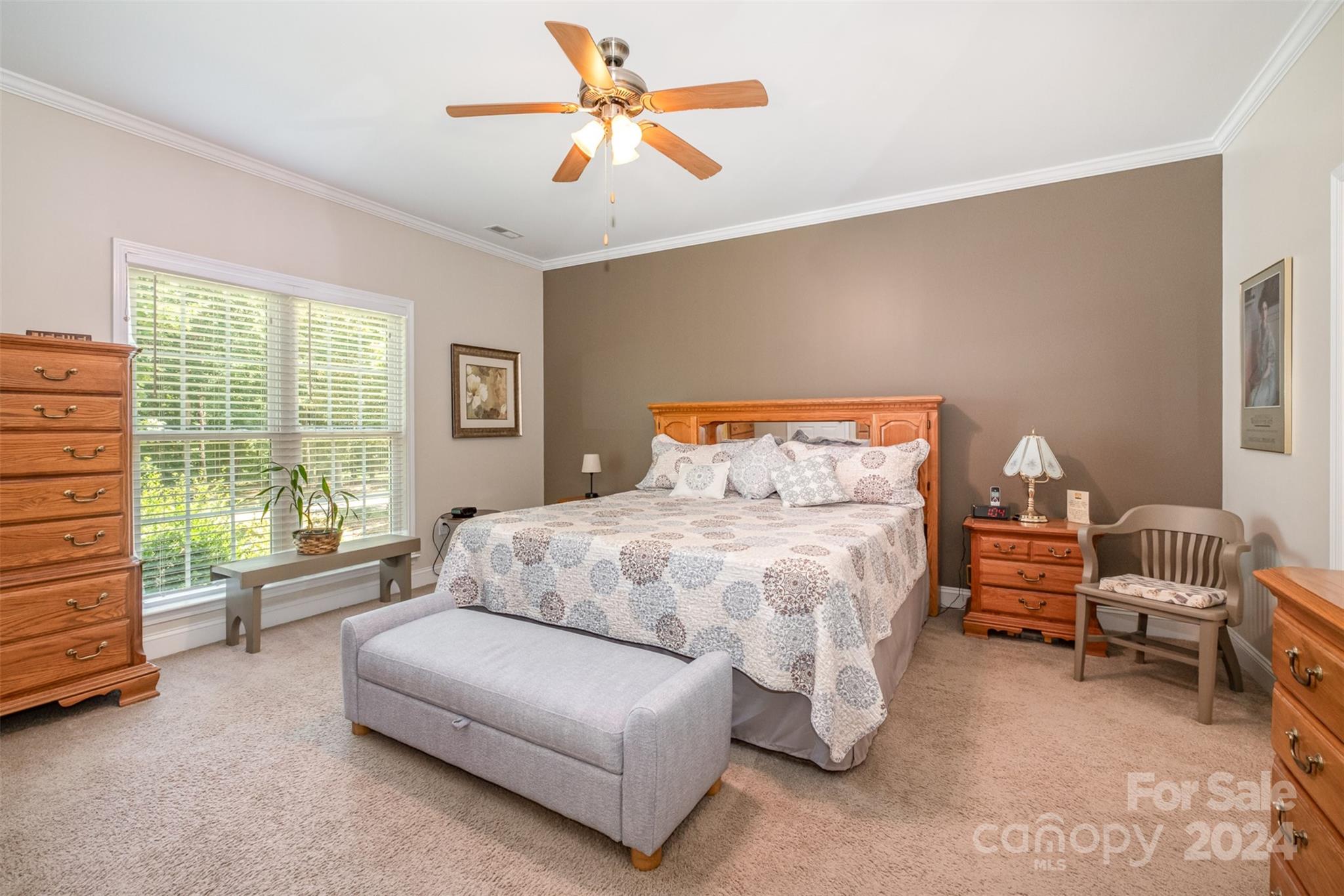 218 Old Hickory Road Locust, NC 28097 - Photo 18 of 38 a bed room with a bed and a couch