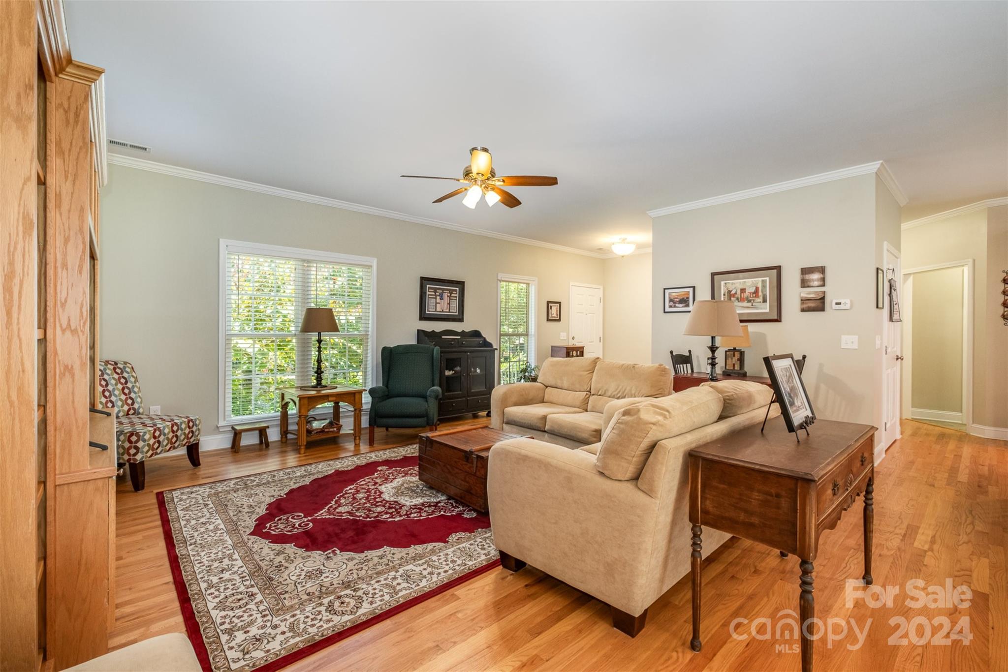 218 Old Hickory Road Locust, NC 28097 - Photo 9 of 38 a living room with furniture and a rug