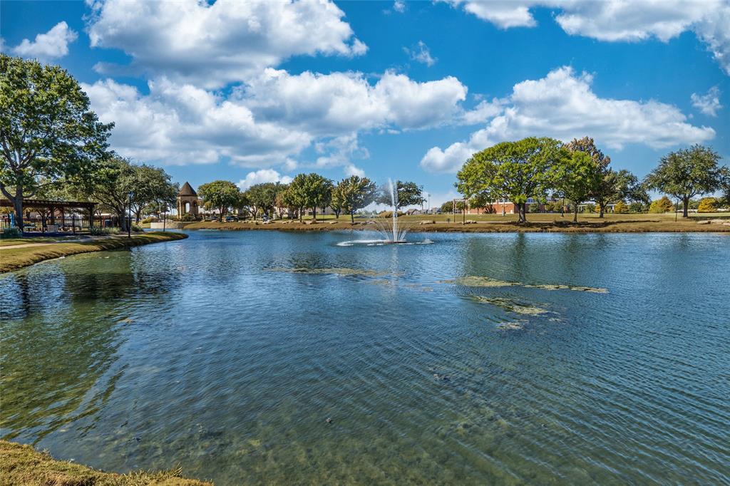 8001 St Fillans Lane Rowlett, TX 75089 - Photo 40 of 40 a view of a lake with a yard