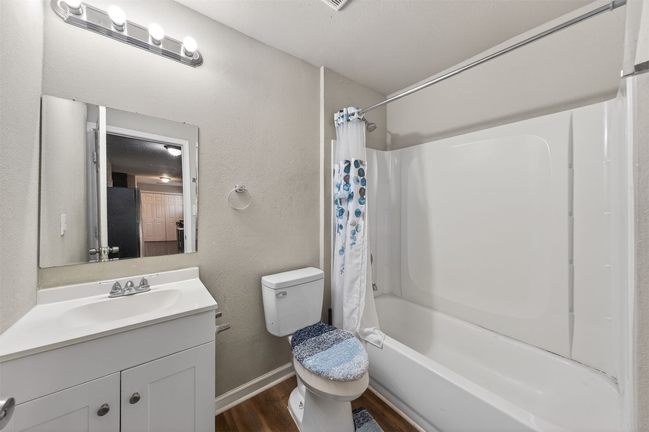 1107 Christine Street Houston, TX 77017 - Photo 10 of 22 a bathroom with a sink toilet and shower