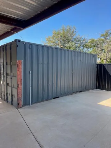 a view of wooden fence