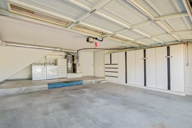 a view of empty room with stairs