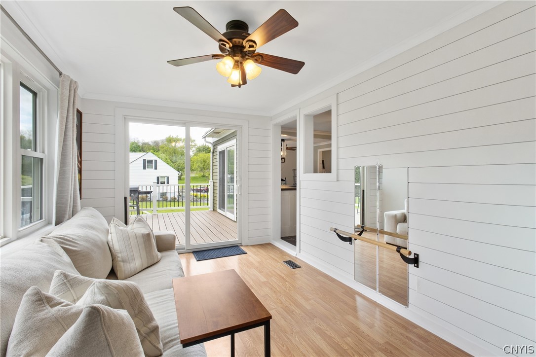 132 East Manchester Road Geddes, NY 13219 - Photo 18 of 44 Another patio door here makes stepping out from th