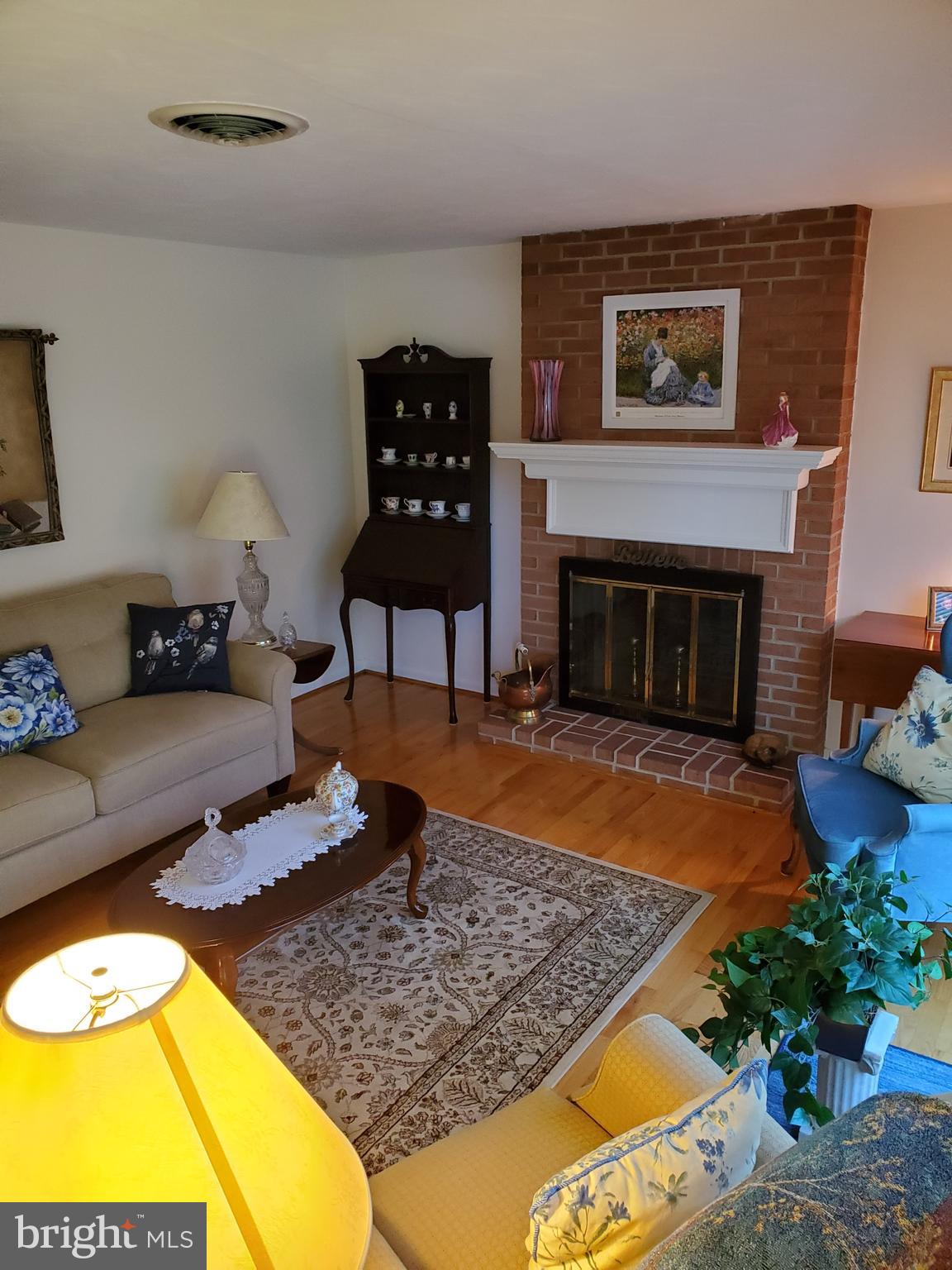 1035 Round Hill Road Winchester, VA 22602 - Photo 8 of 35 Living Room w/ fireplace