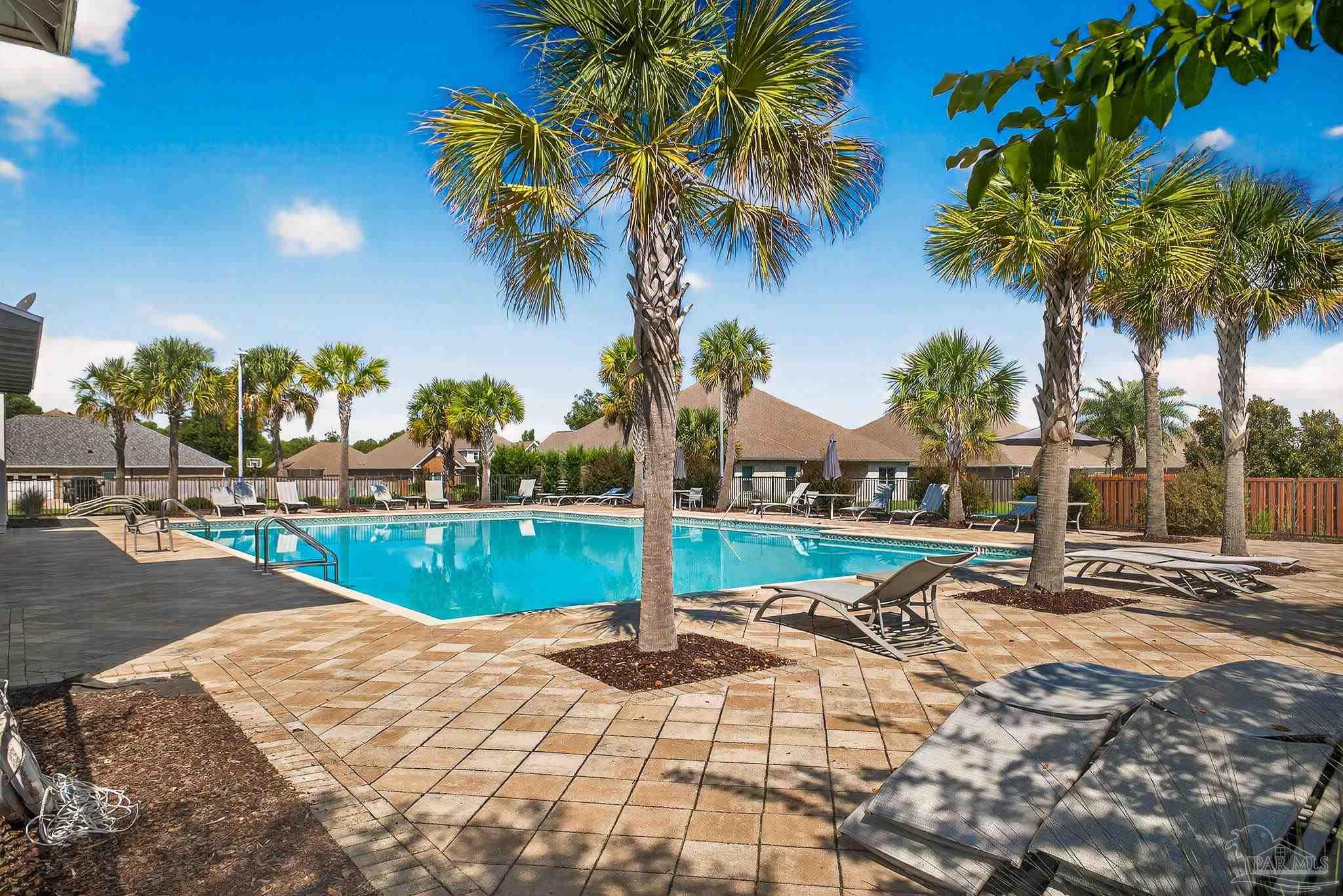 8056 Stream Ridge Road Pensacola, FL 32526 - Photo 69 of 71 a view of a park with palm trees