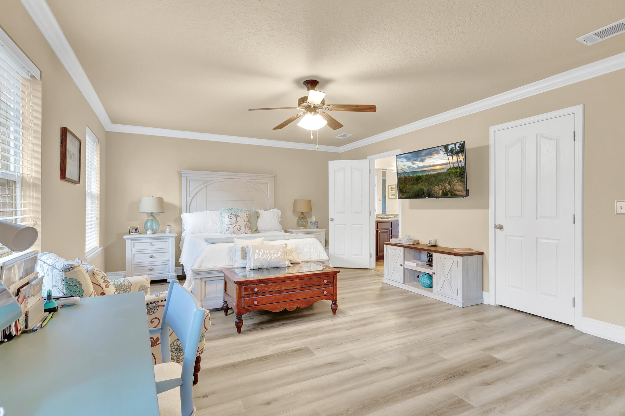 281 Water Oaks Loop Santa Rosa Beach, FL 32459 - Photo 20 of 38 Expansive Master Bedroom