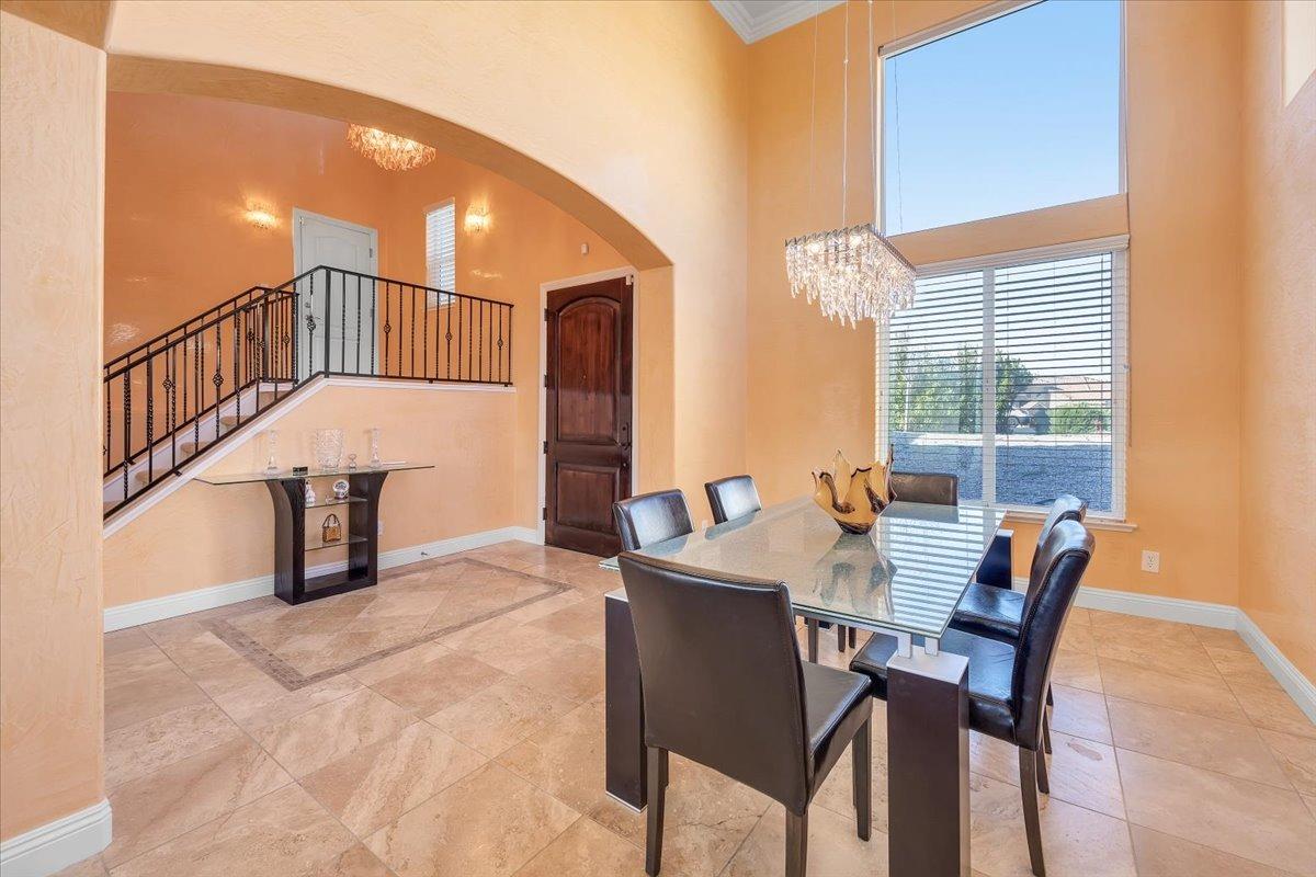 78 Aphrodite Court Copperopolis, CA 95228 - Photo 13 of 98 Gorgeous Foyer with Murano glass chandelier!