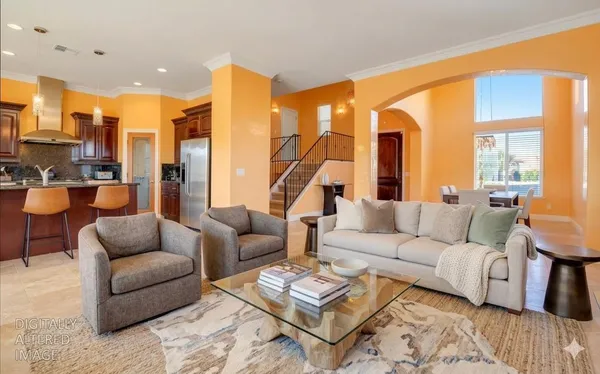a kitchen with stainless steel appliances granite countertop a stove and a sink