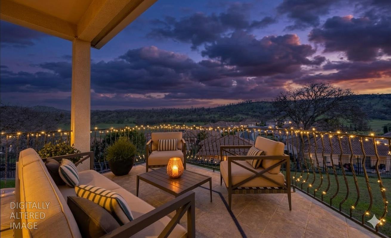 78 Aphrodite Court Copperopolis, CA 95228 - Photo 19 of 98 a view of a balcony with chairs