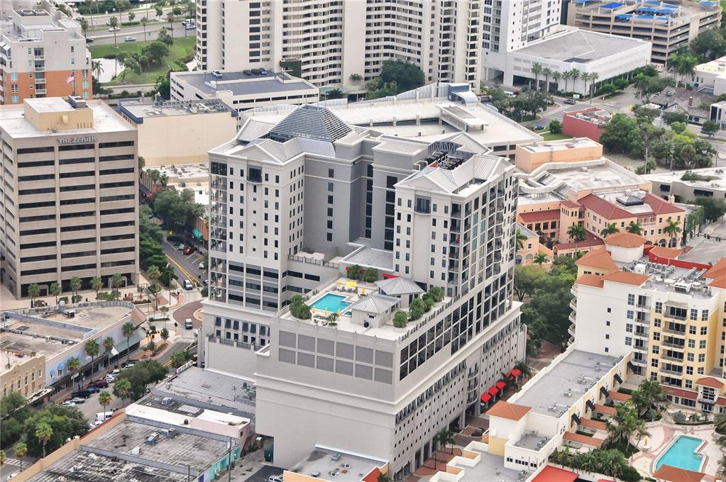 50 Central Avenue, Unit 14B Sarasota, FL 34236 - Photo 50 of 69 a view of city with tall buildings