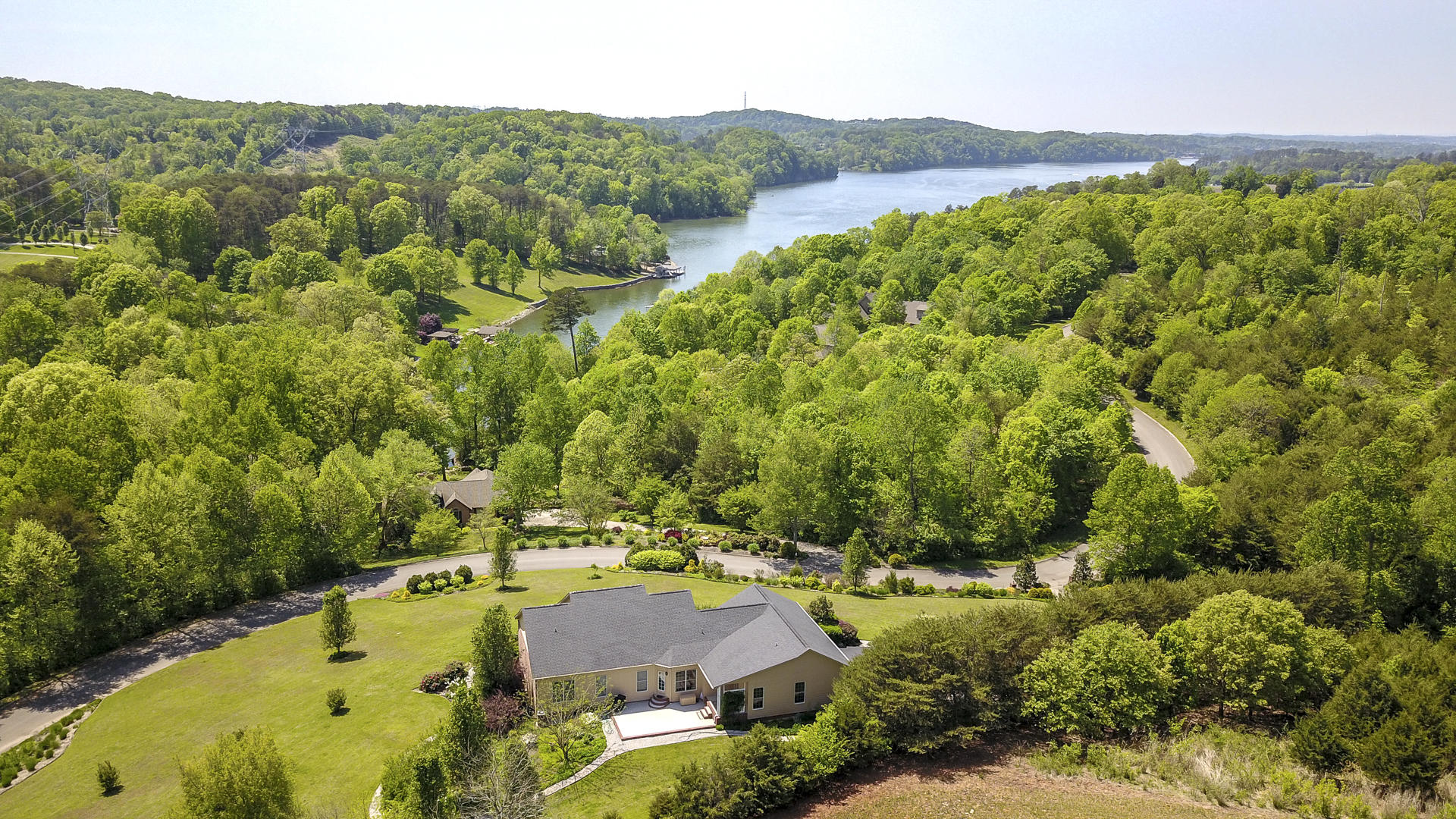 350 Windridge Road Friendsville, TN 37737 - Photo 38 of 40 Drone Back Lake View