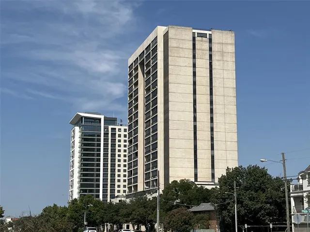 a front view of a building