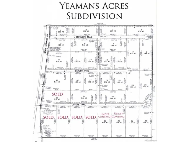 $40,500 | 24 Coyote Trail, Akron, CO 80720