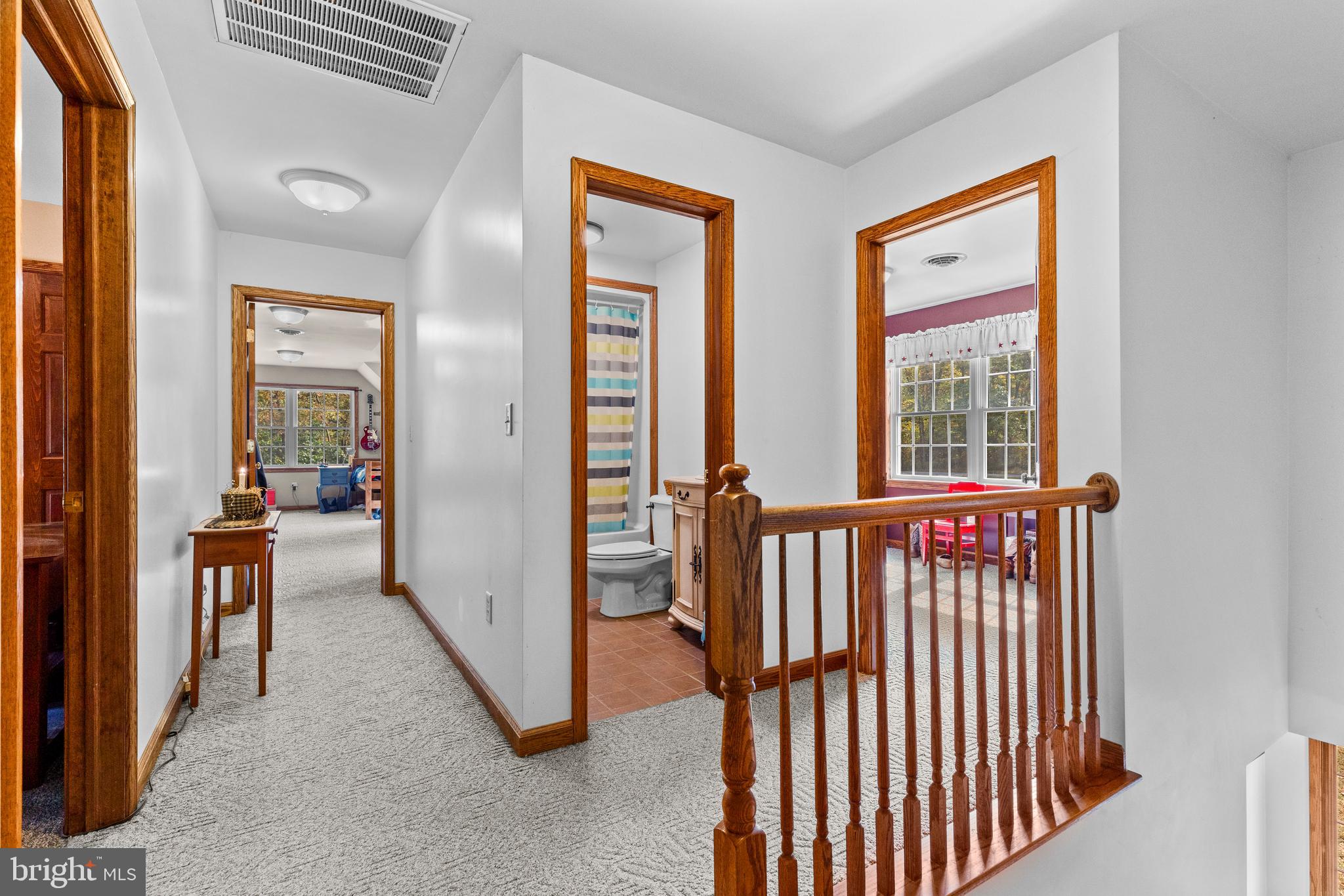 14731 Shimpstown Road Mercersburg, PA 17236 - Photo 25 of 52 a view of hallway with furniture and windows