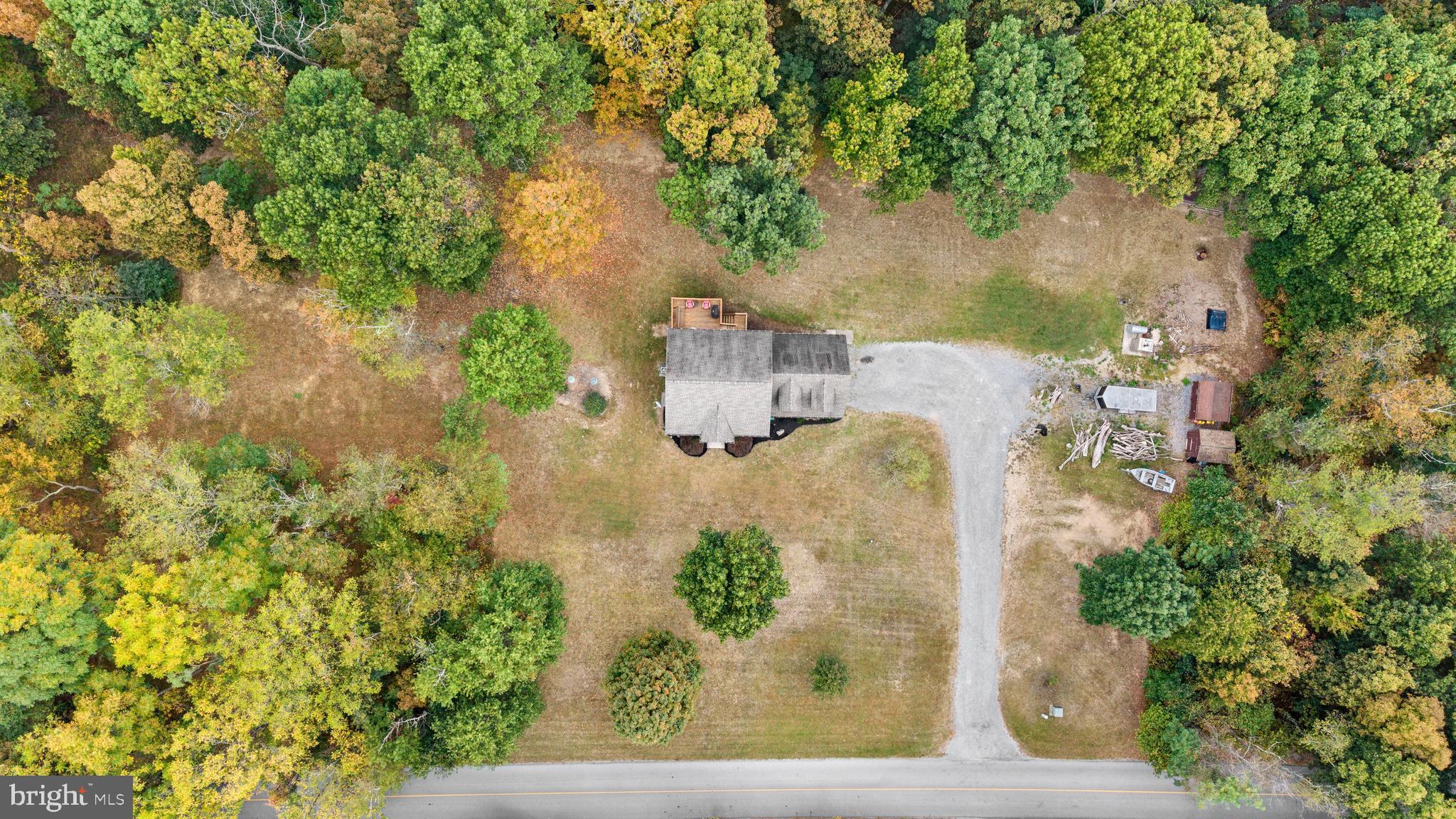 14731 Shimpstown Road Mercersburg, PA 17236 - Photo 42 of 52 an aerial view of residential house with outdoor space