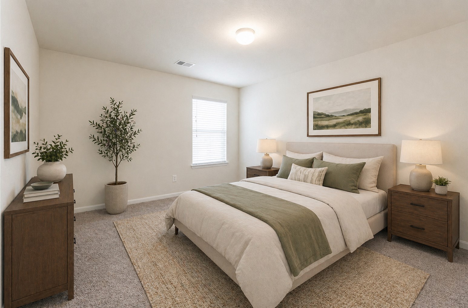 2293 Garden Square Path Spring, TX 77386 - Photo 28 of 32 a bedroom with a bed and a couch