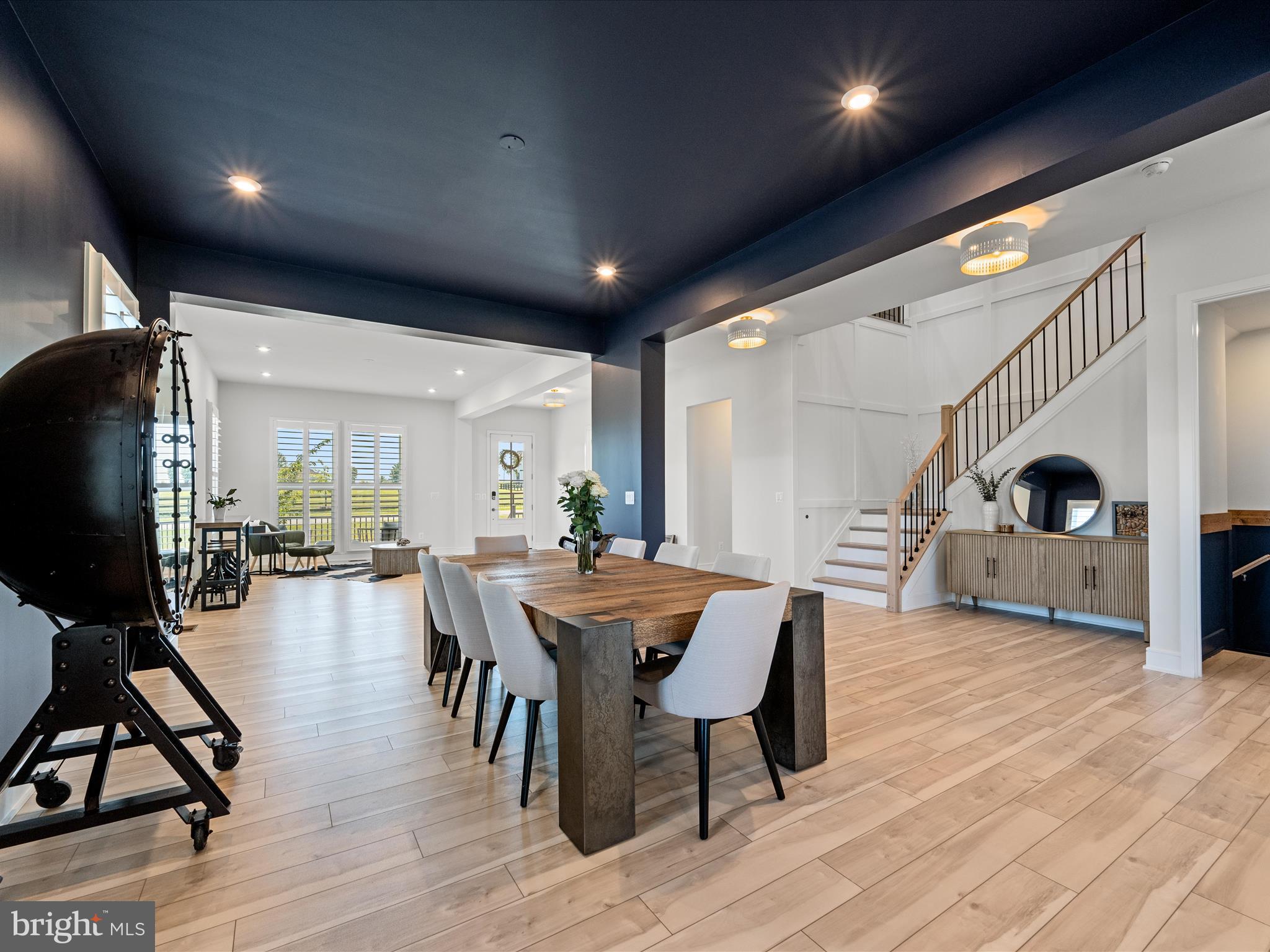 38906 Rumely Way Waterford, VA 20197 - Photo 22 of 99 a view of a dining room with furniture window and wooden floor