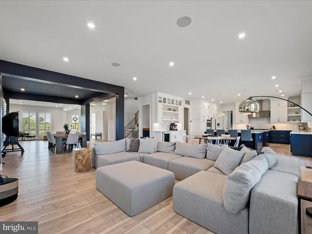 a kitchen with stainless steel appliances granite countertop a stove and a refrigerator