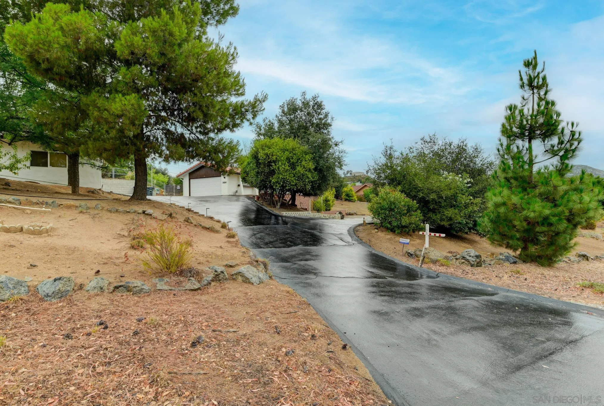 1961 Pine View Road Alpine, CA 91901 - Photo 2 of 35 a view of a yard with plants and trees