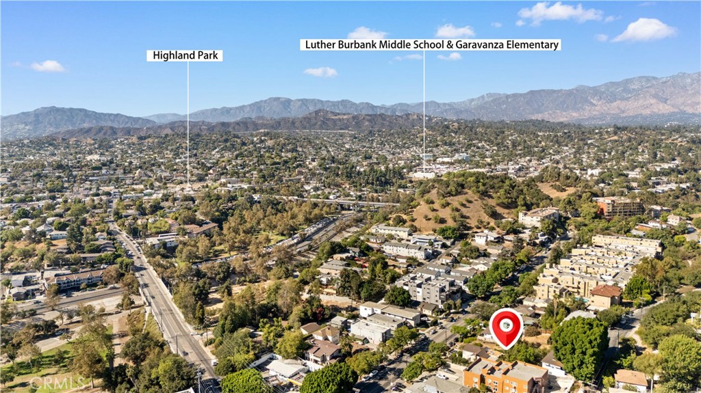 6034 Monterey Road Los Angeles, CA 90042 - Photo 9 of 9 view of city and mountain