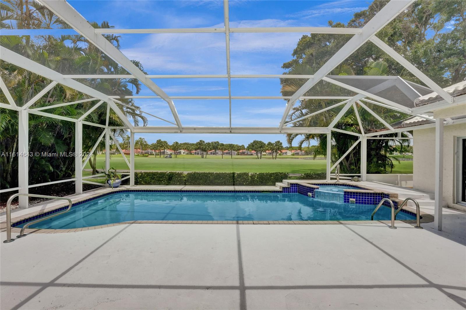 17269 Balboa Point Way Boca Raton, FL 33487 - Photo 17 of 41 a view of indoor pool and deck