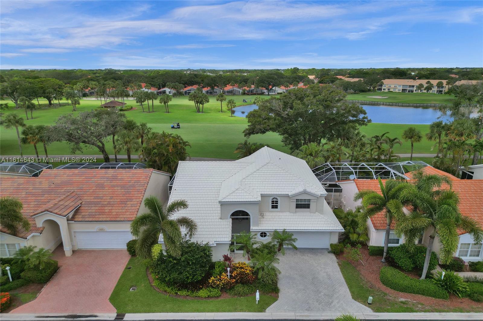 17269 Balboa Point Way Boca Raton, FL 33487 - Photo 4 of 41 an aerial view of a house with a yard