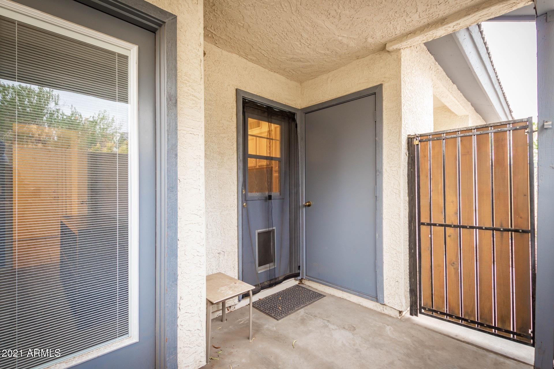 1222 West Baseline Road, Unit 136 Tempe, AZ 85283 - Photo 12 of 30 Patio off Kitchen/2nd Bedroom