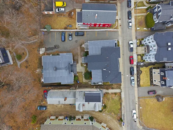 a view of multiple houses
